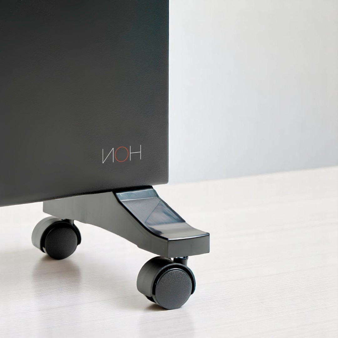 Инфракрасный обогреватель ИОН стандарт 0,7 700 Вт напольно-настенный (т) с терморегулятором /Черный